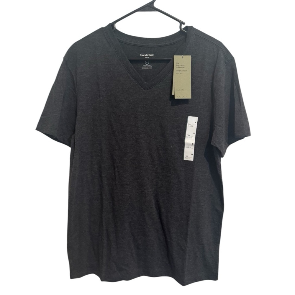 Goodfellow & Co Men's Gray V-Neck Shirt
